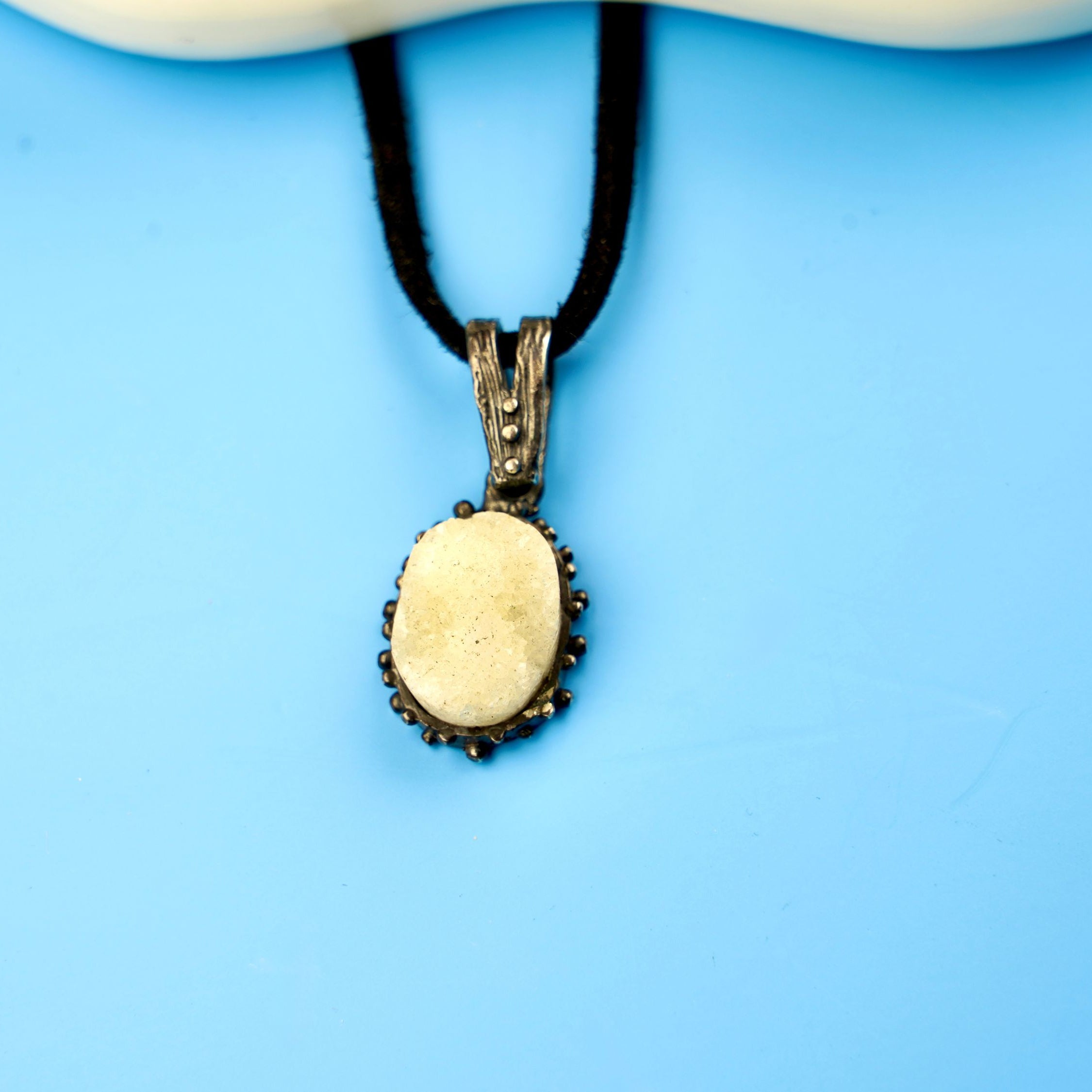 moonstone necklace glowing gemstone sterling silver pendant