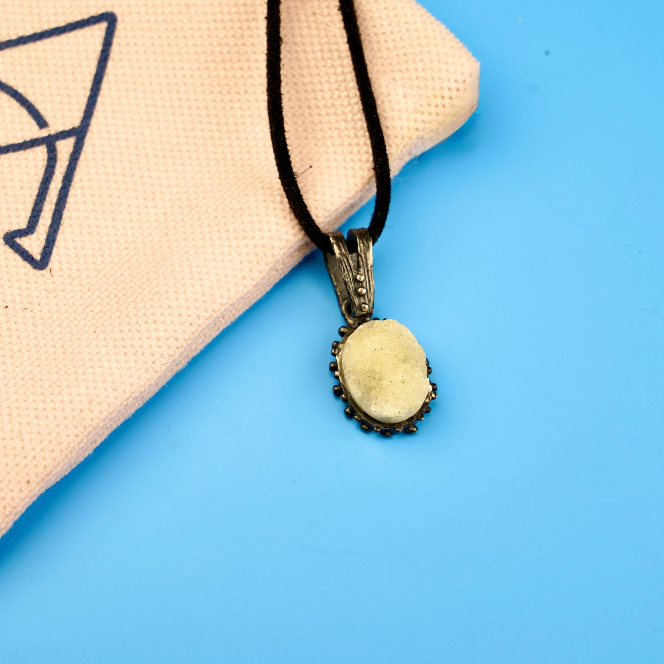 moonstone pendant minimal jewelry gift aesthetic silver necklace
