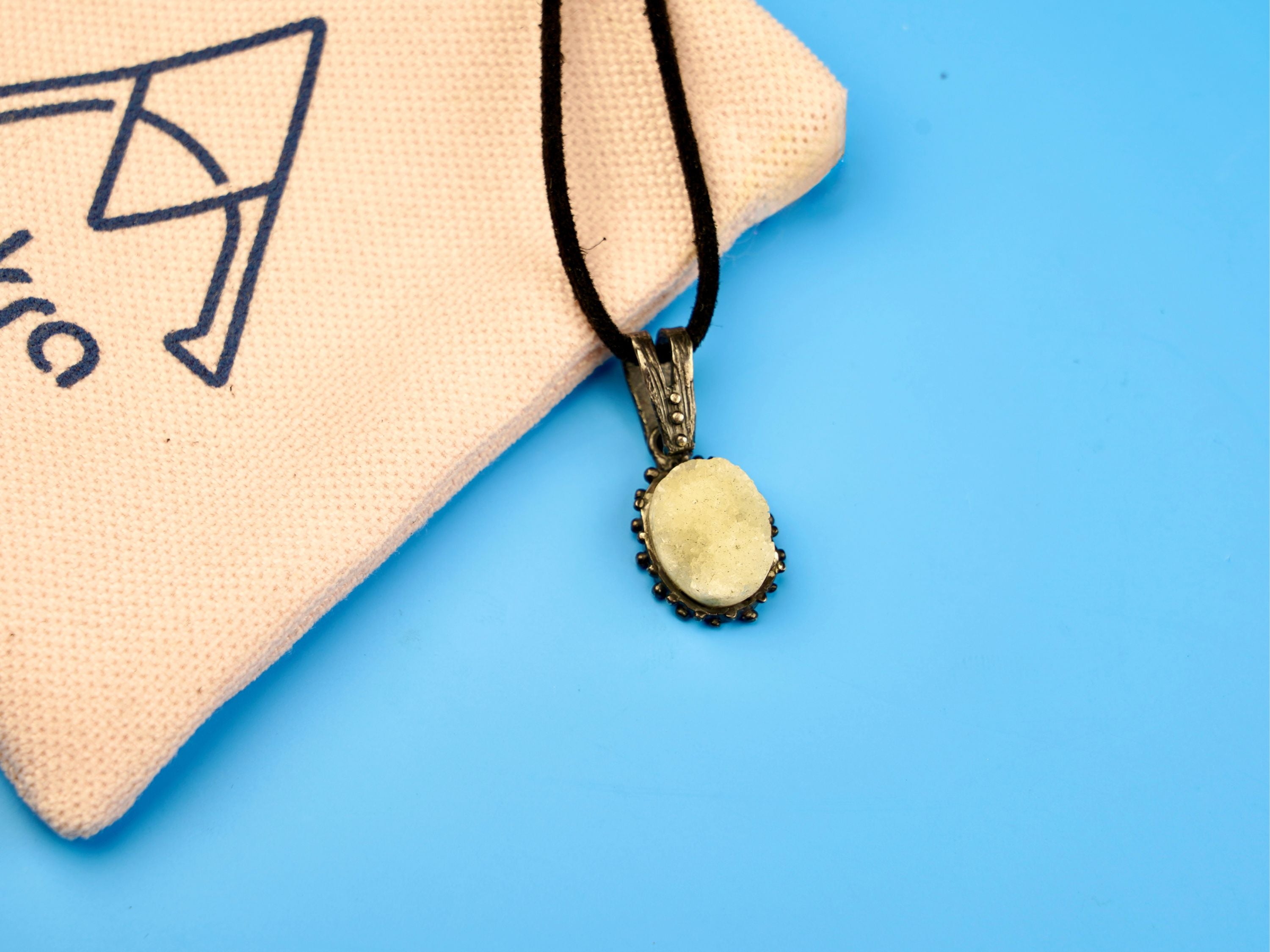 moonstone pendant minimal jewelry gift aesthetic silver necklace