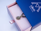 pyrite necklace gift packaging jewelry box ready to gift