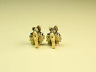 jade earrings backside view leverback sterling silver structure