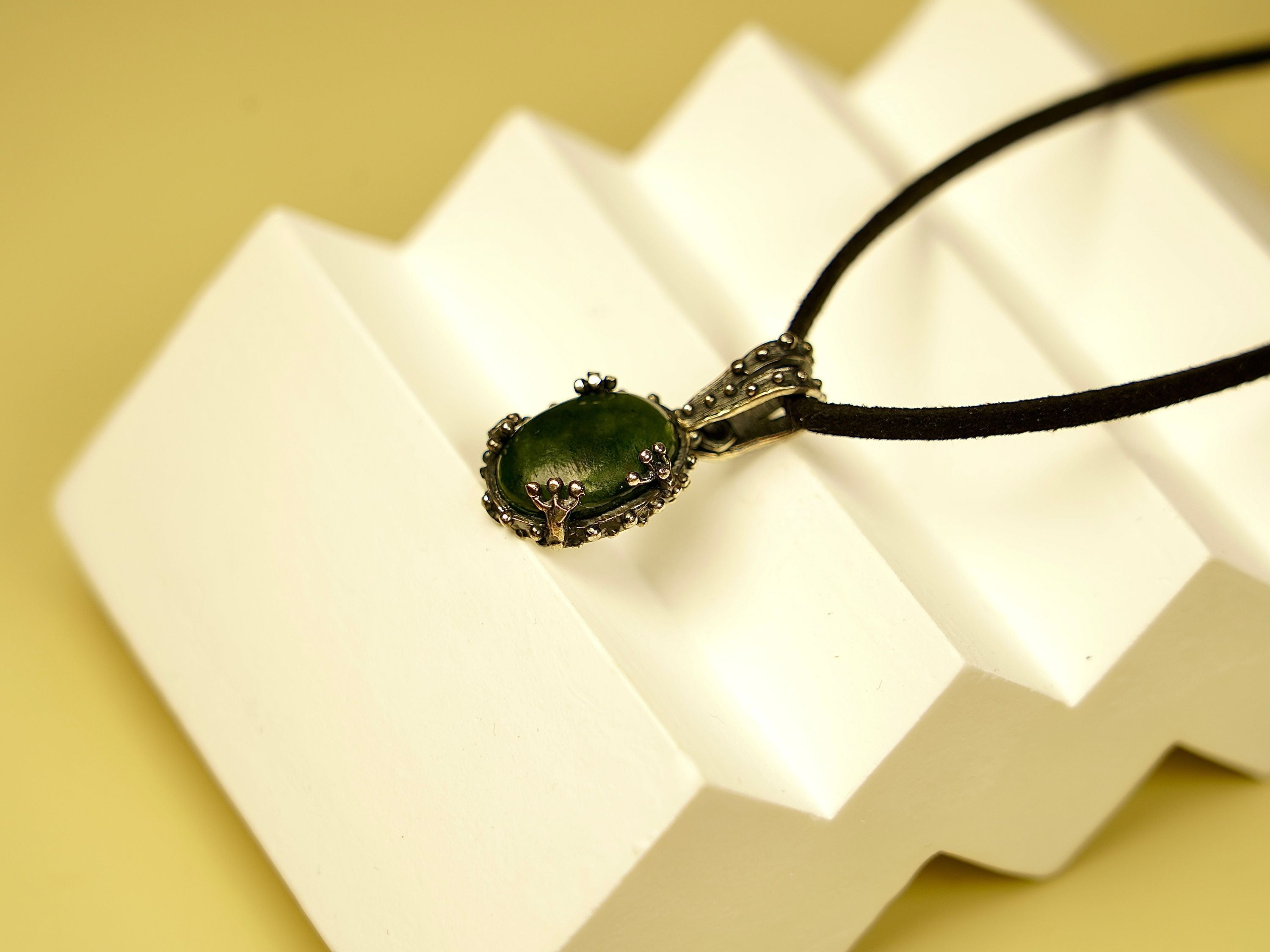 jade gemstone detail unique natural green stone texture