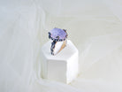 rose quartz ring soft romantic jewelry pink gemstone elegant style