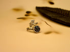 Lifestyle black tourmaline statement ring aesthetic composition artistic jewelry styling