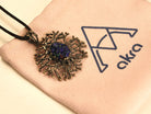 lapis lazuli necklace gift style blue gemstone jewelry aesthetic