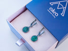 Akra Gems signature jewelry gift packaging featuring a branded box and ribbon, ready to be presented as a special gift for her