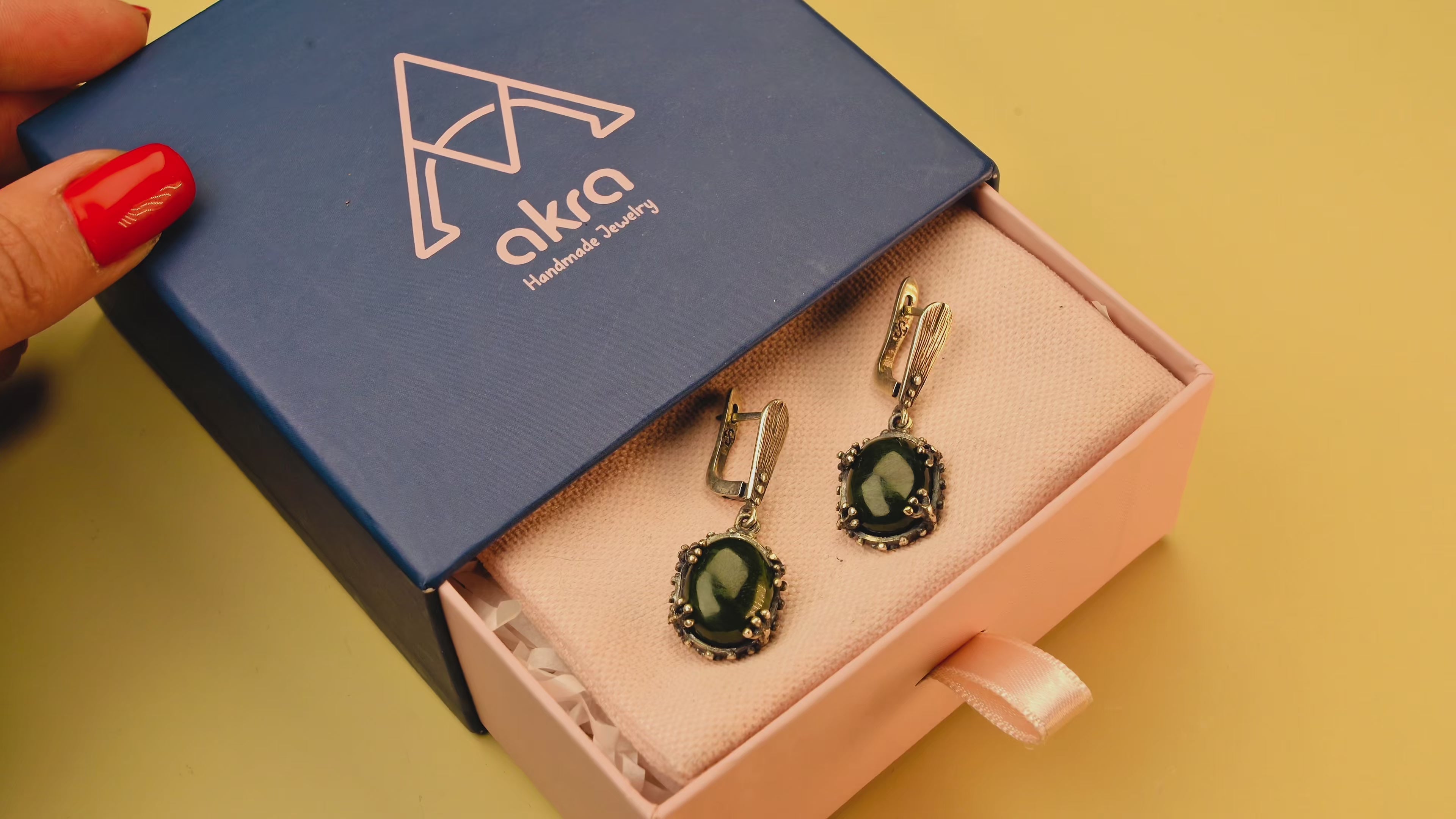 Jade earrings green gemstone silver leverback earrings handcrafted natural jewelry elegant everyday earrings
